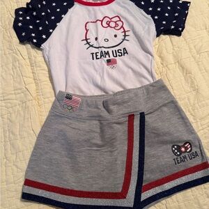 Target Kids Matching Set - White, Blue, Red